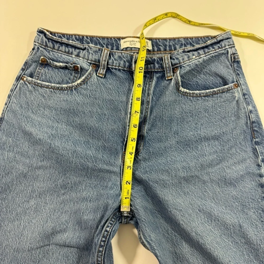 Abercrombie The Loose High Rise Jeans Size 29 8 Short